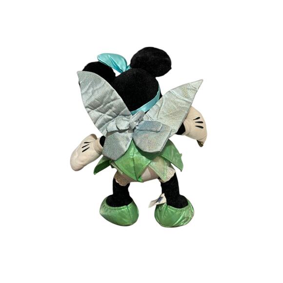 Disney Parks Minnie Mouse Tinkerbell 16” Stuffed Plush Doll Toy - Picture 3 of 8